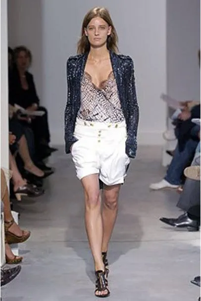 2005 Balenciaga Lesage Beaded Black Sculpted Tuxedo Blazer Jacket