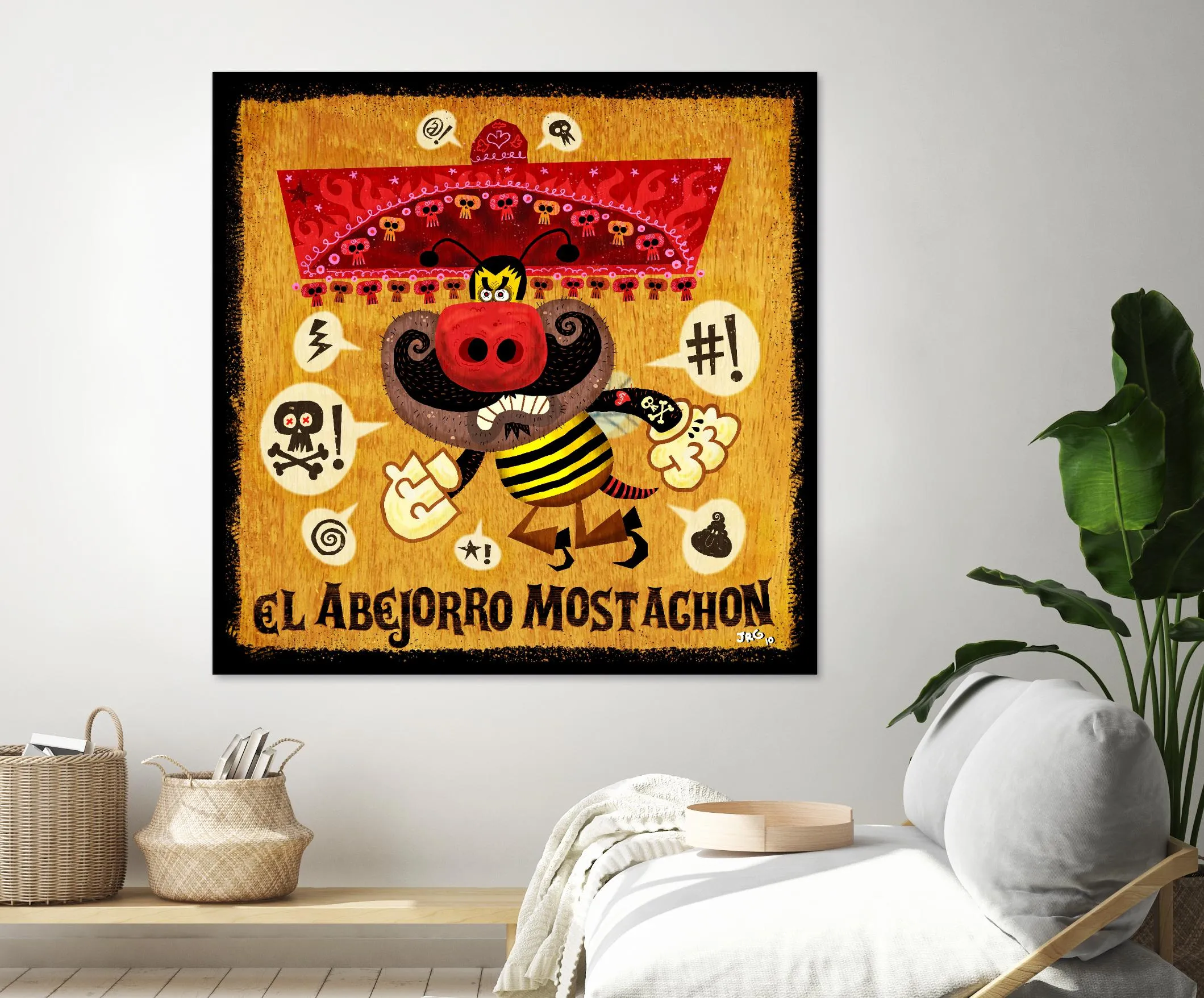 Abejorro Mostachon