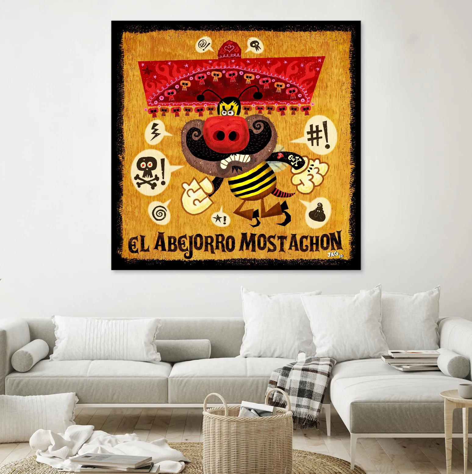 Abejorro Mostachon