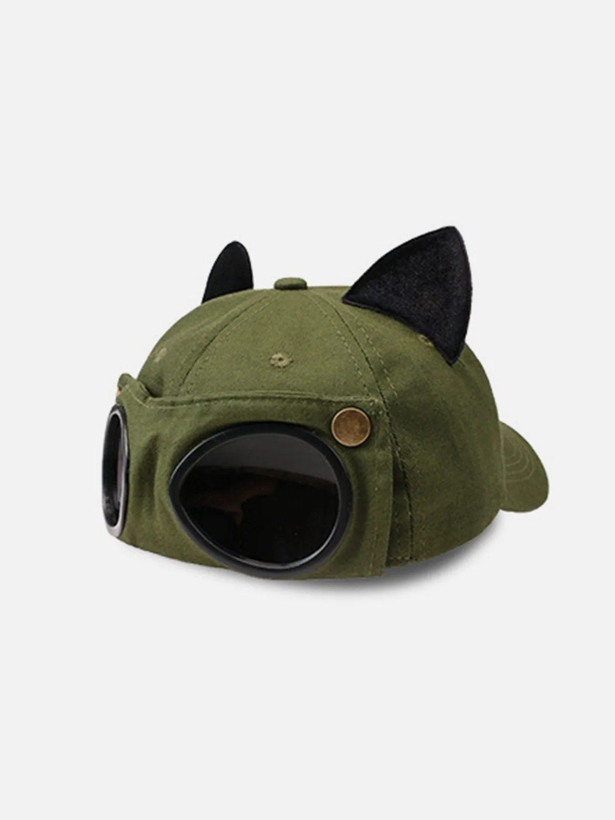 AlanBalen® - Cat Ears Aviator Glasses Baseball Hat