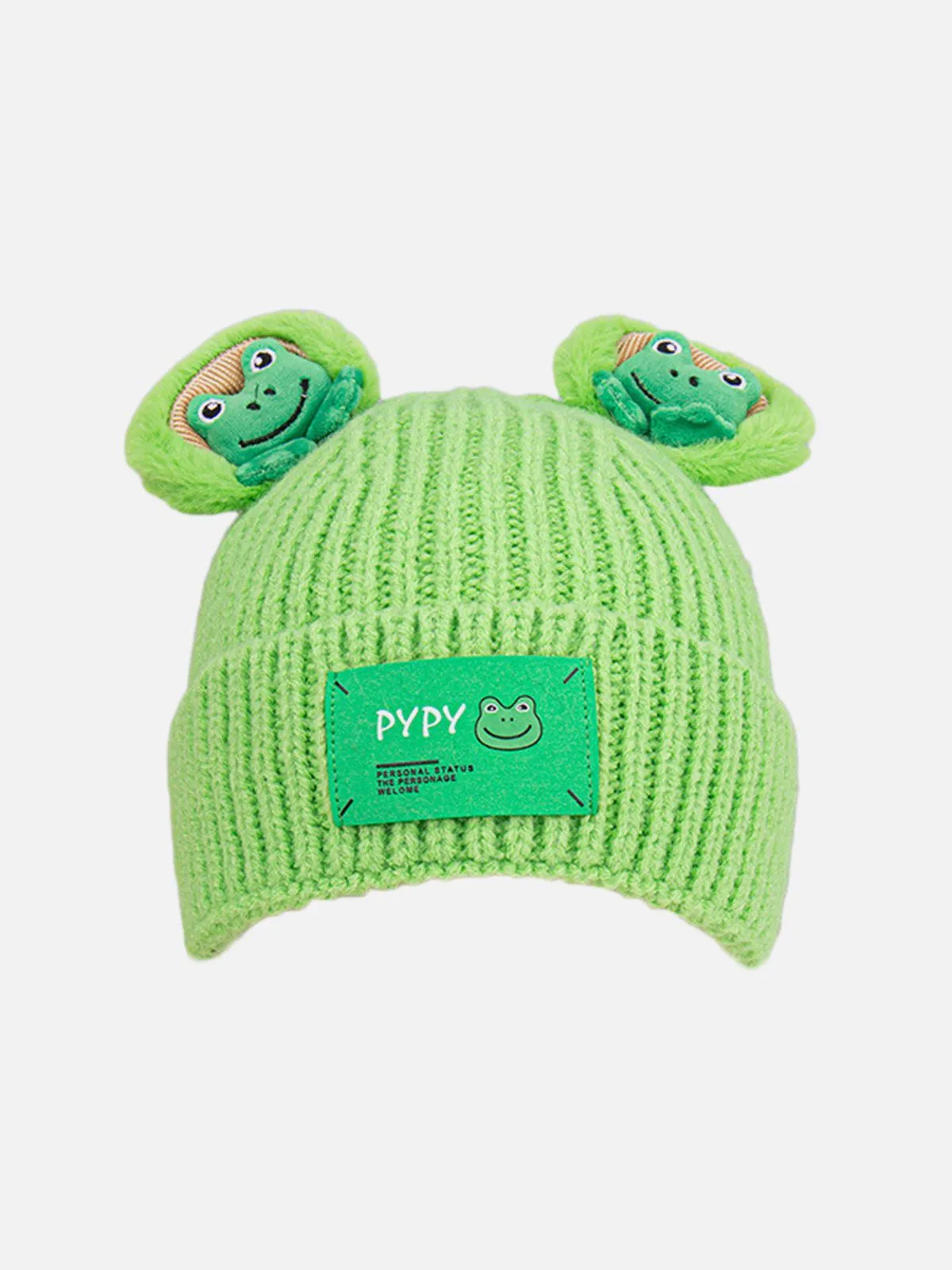 AlanBalen® - Cute Cartoon 3D Frog Knitting Hat