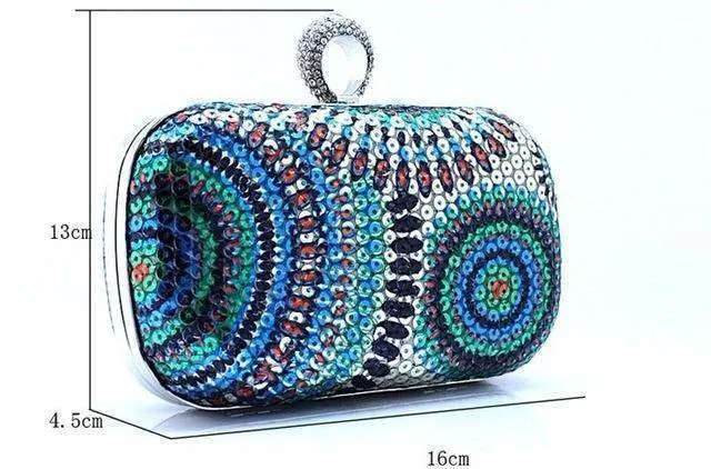 Bohemian Clutch Evening Bag