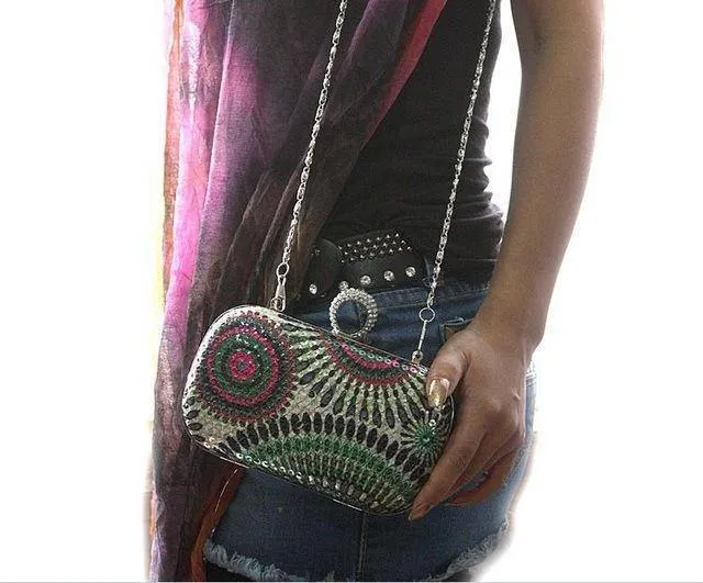 Bohemian Clutch Evening Bag