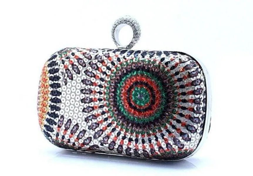 Bohemian Clutch Evening Bag