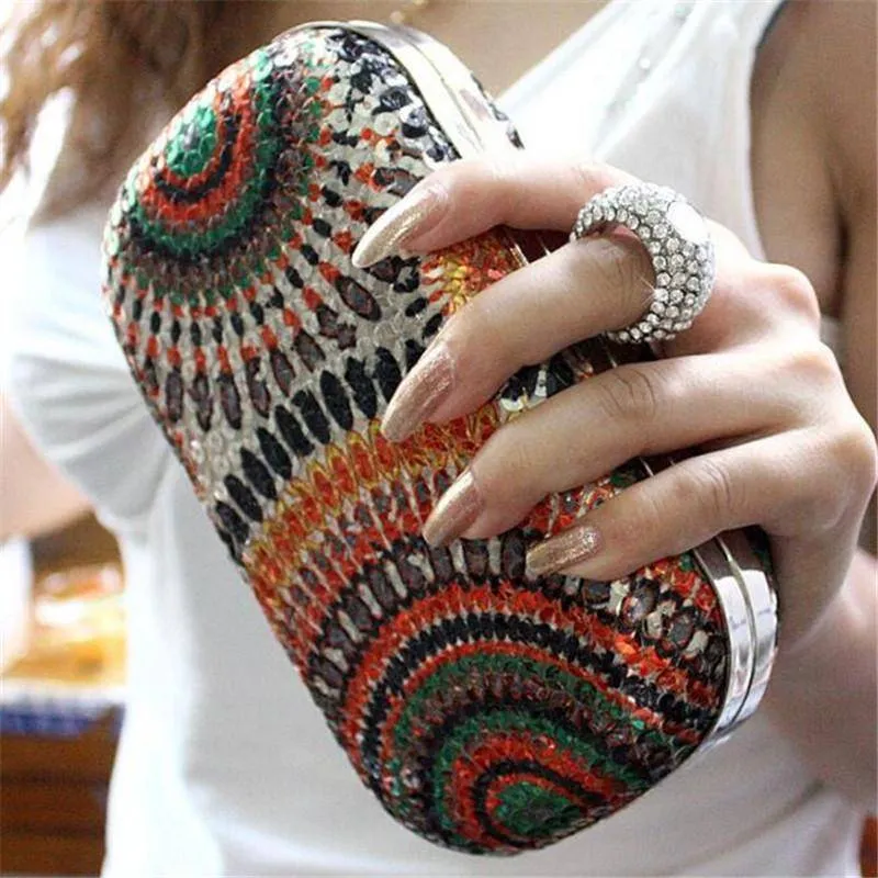 Bohemian Clutch Evening Bag