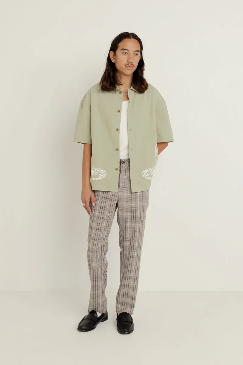 Bowlo Ss Shirt Vintage Green