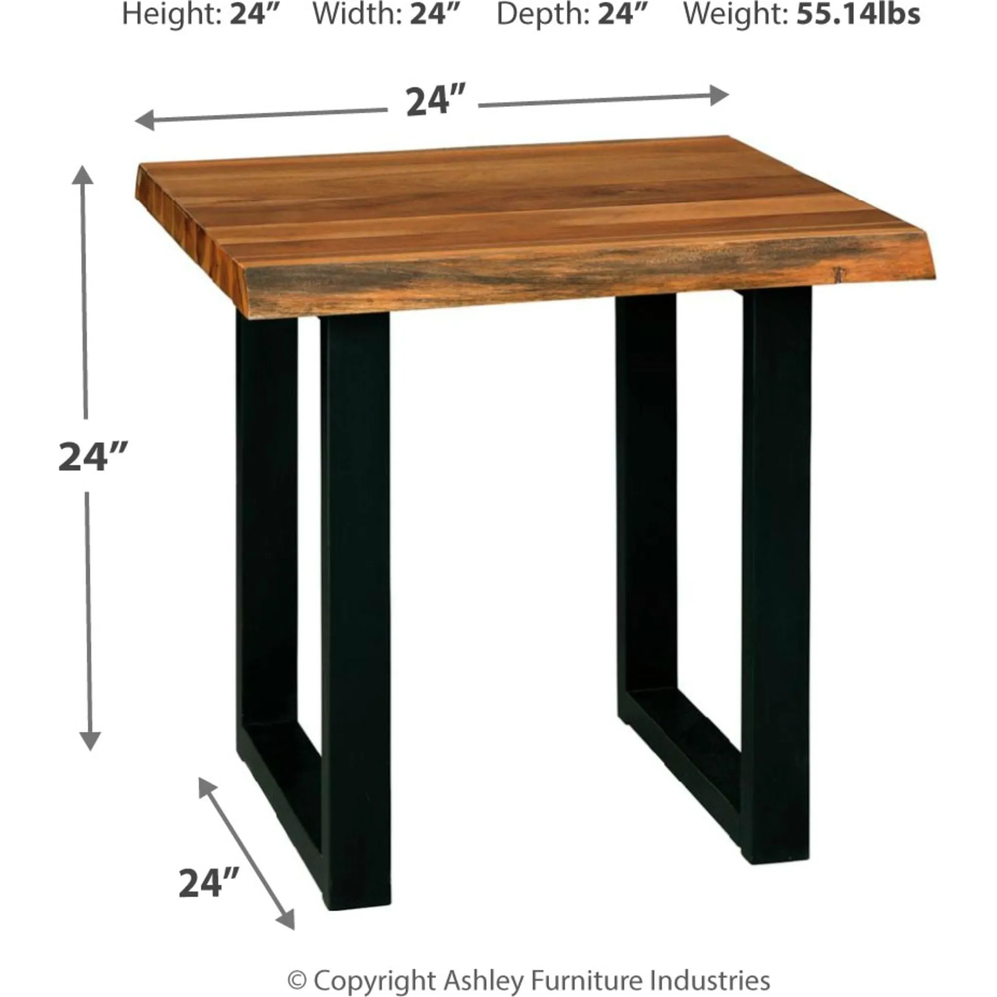 Brosward Square End Table