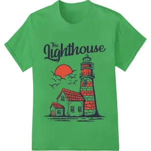 Coastal Lighthouse Charm: Nautical Heat Transfer Design