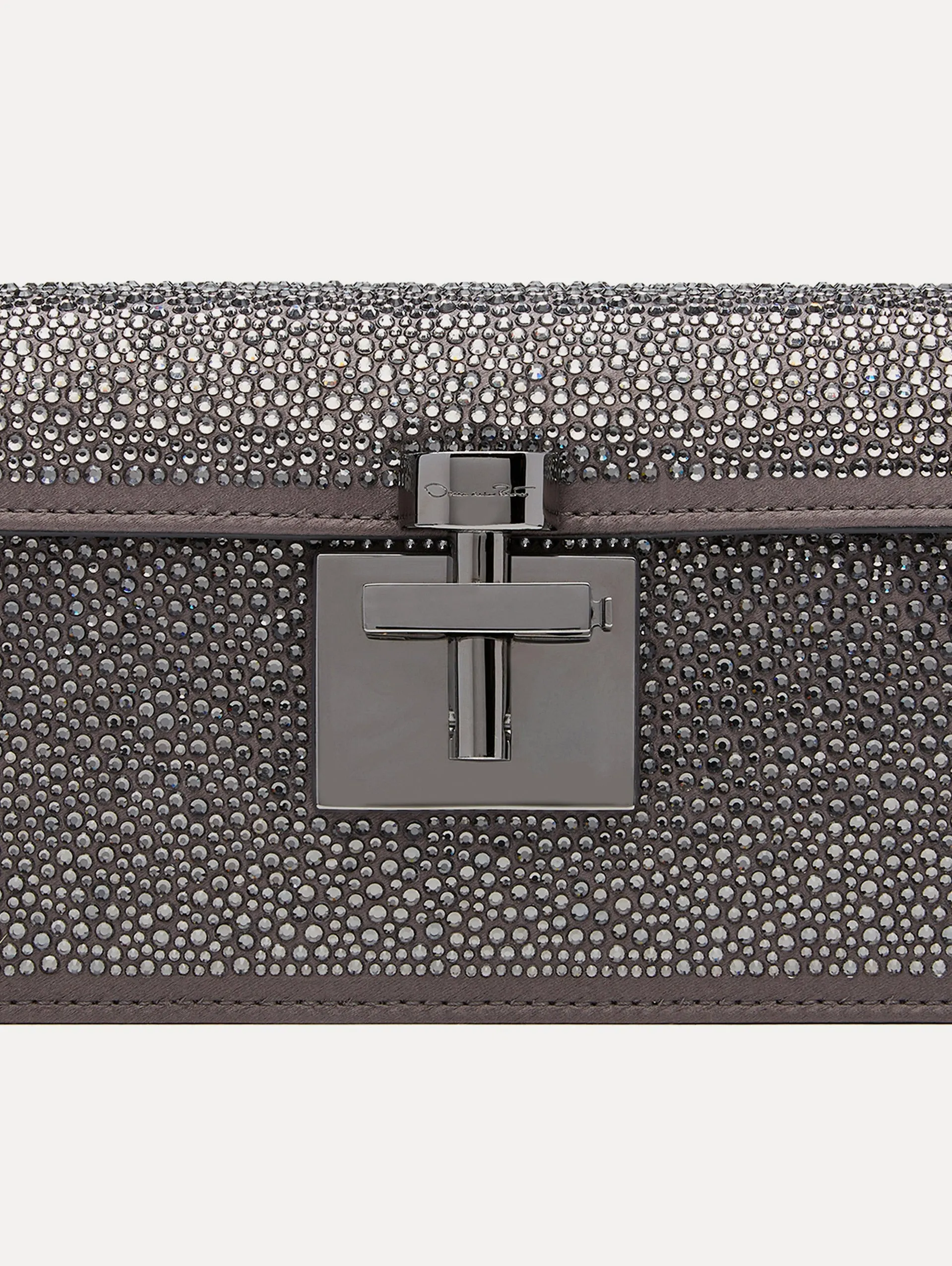 Crystal Pavé Alibi Clutch