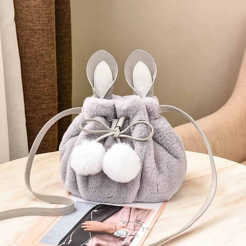 Cute Rabbit Plush Small Bag