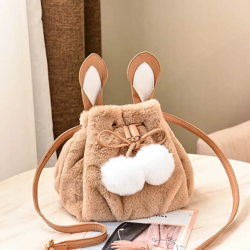 Cute Rabbit Plush Small Bag