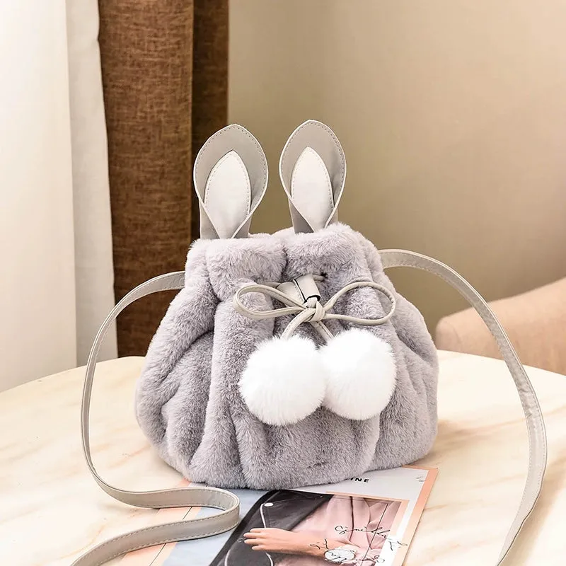 Cute Rabbit Plush Small Bag