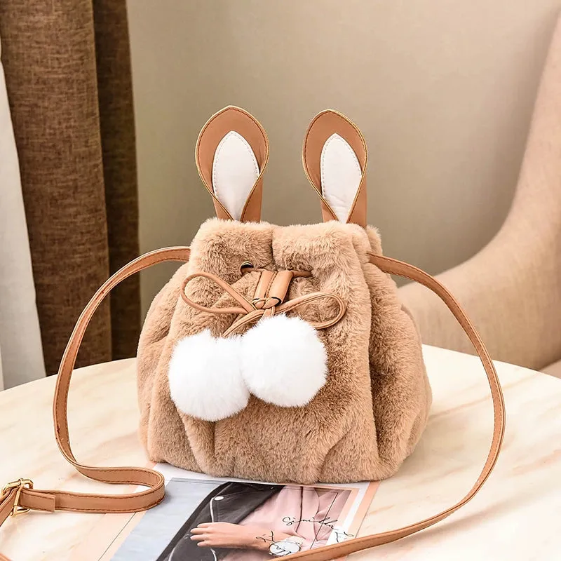 Cute Rabbit Plush Small Bag