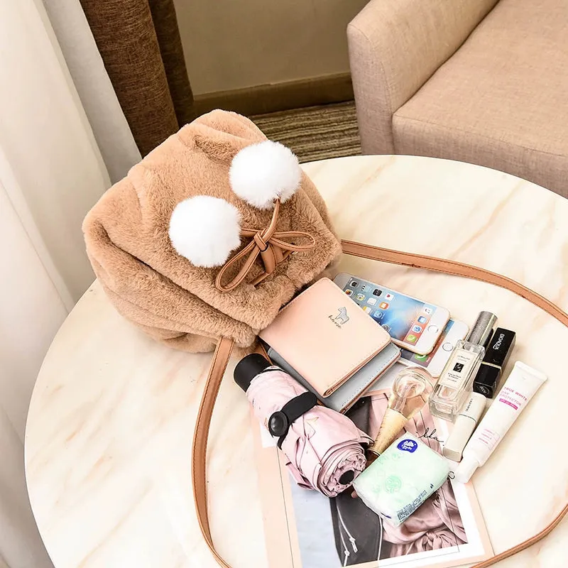 Cute Rabbit Plush Small Bag