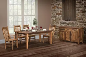 Edinburgh Amish Reclaimed Wood Dining Collection