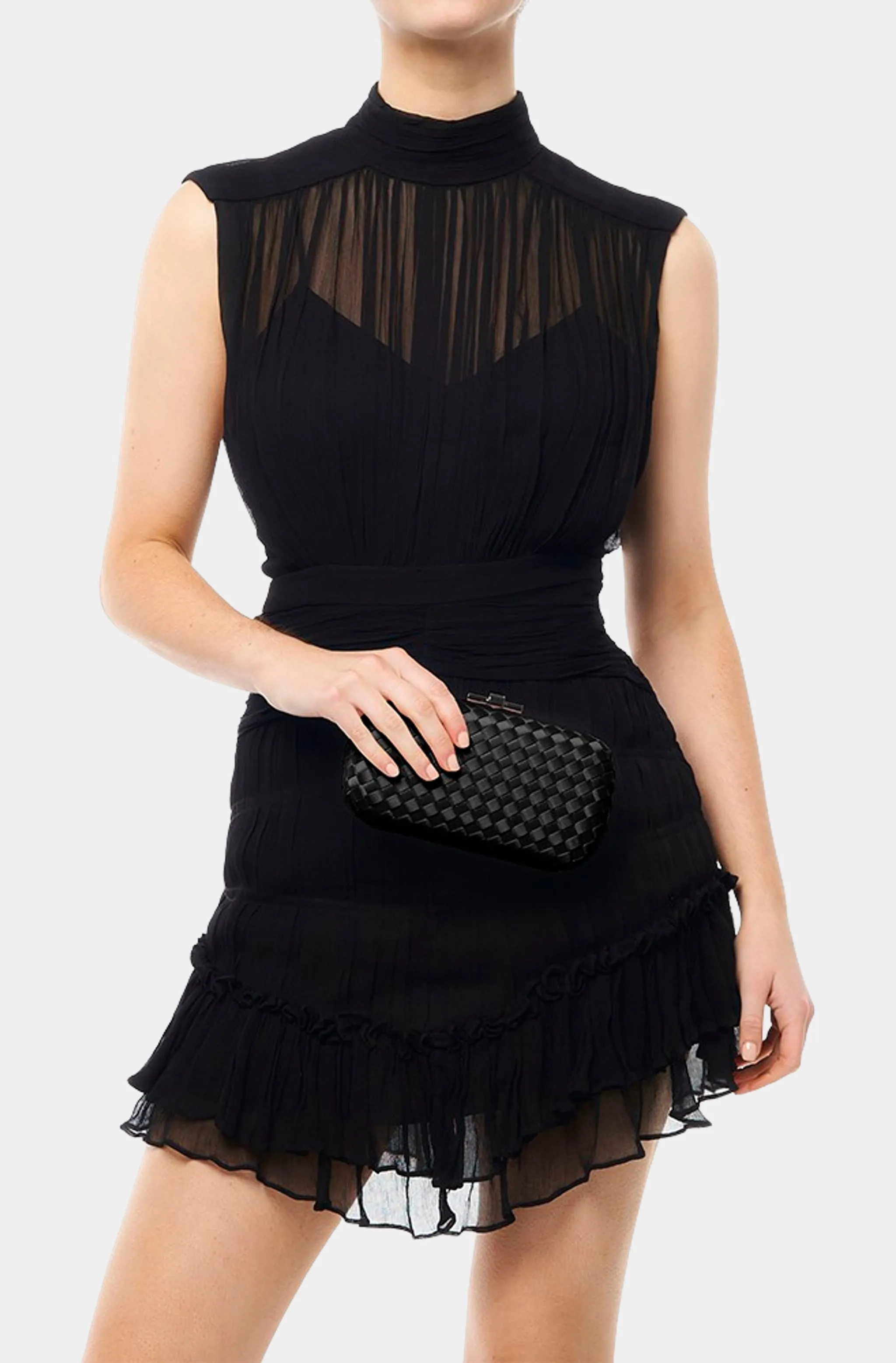 Evelyn Woven Clutch