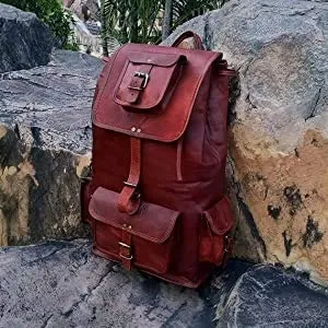 Genuin Leather Handmade Backpack