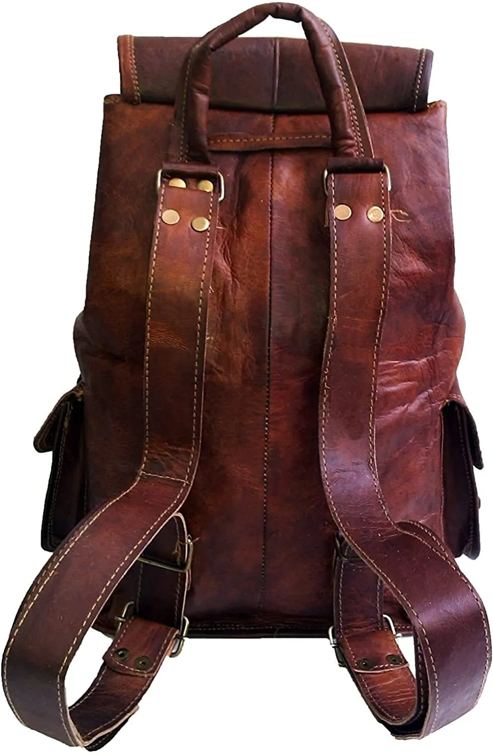 Genuin Leather Handmade Backpack