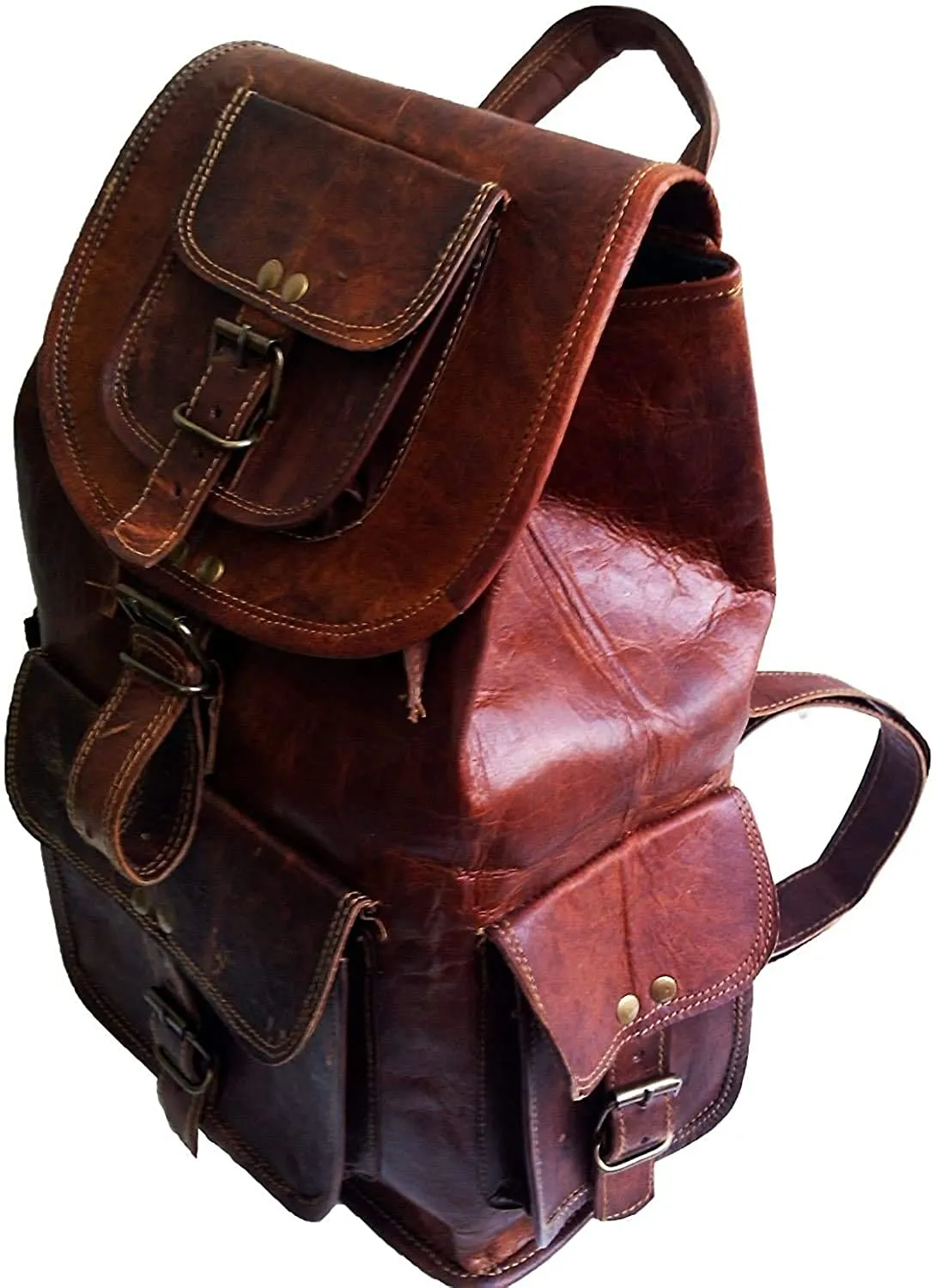 Genuin Leather Handmade Backpack
