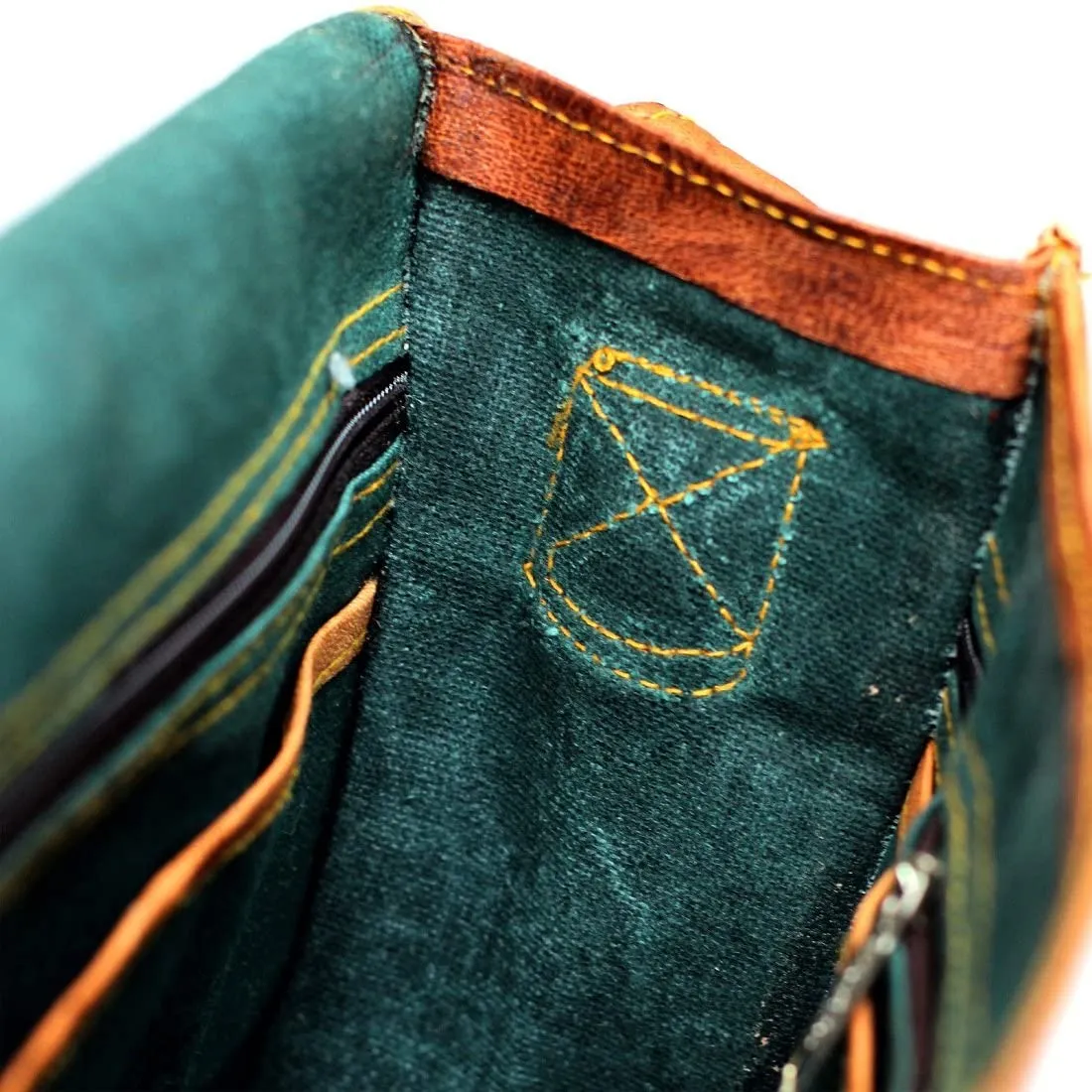 Genuine Leather Laptop Office Messenger Bag