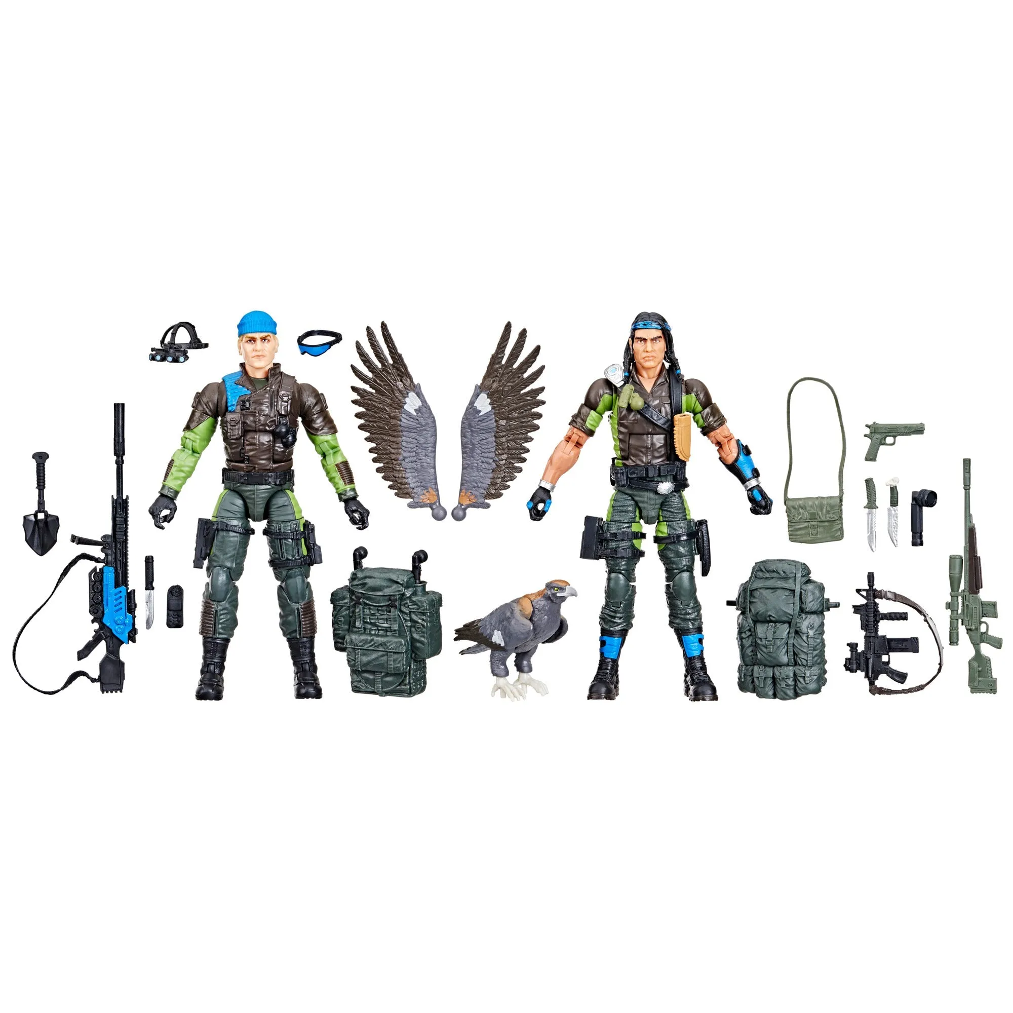 G.I. Joe Classified Series #128, Mad Marauders Low-Light, Spirit Iron-Knife & Niyol