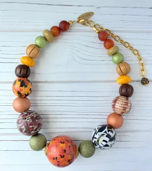 Give Thanks Queen Mum Statement Necklace