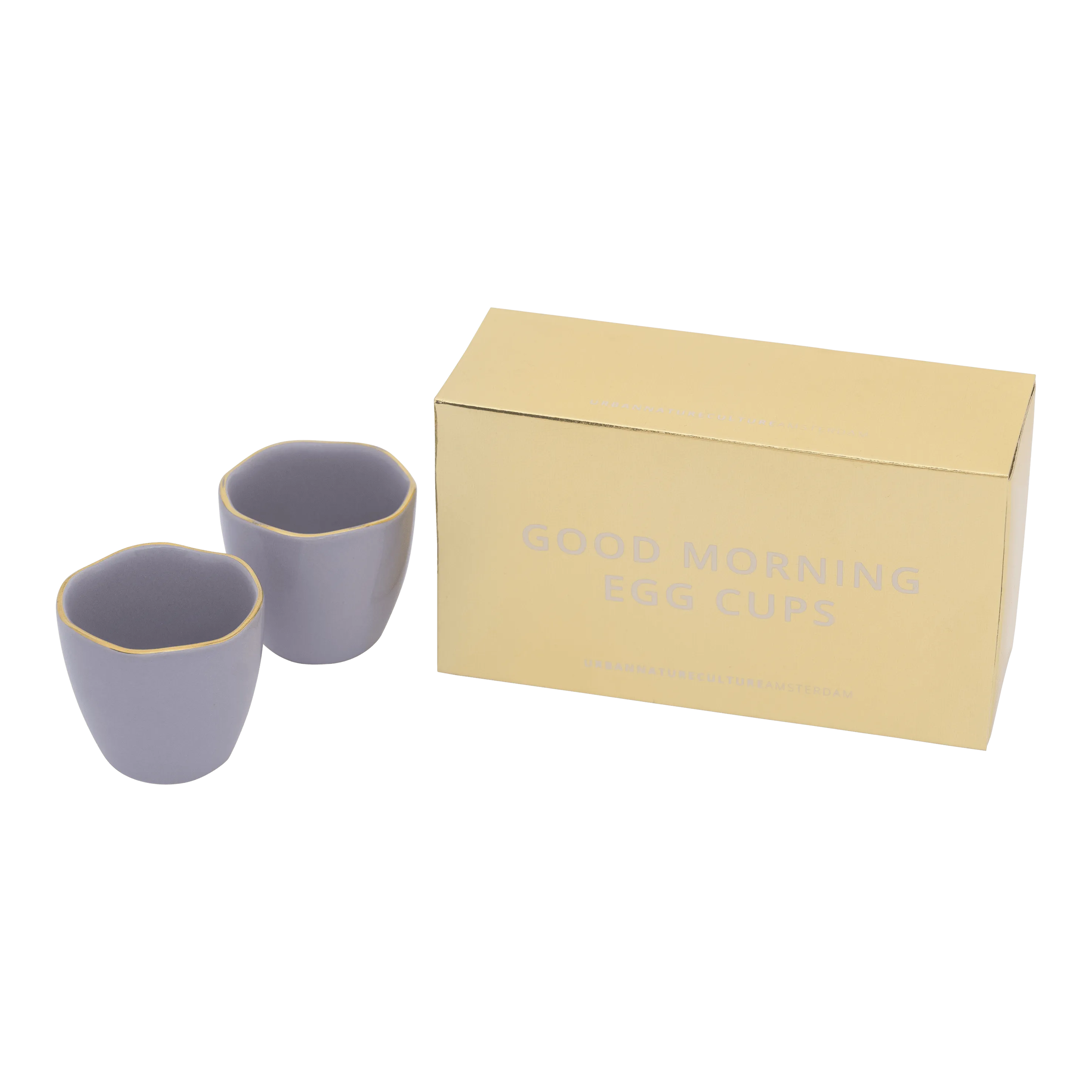 Good Morning egg cup, Set of 2, in gift pack