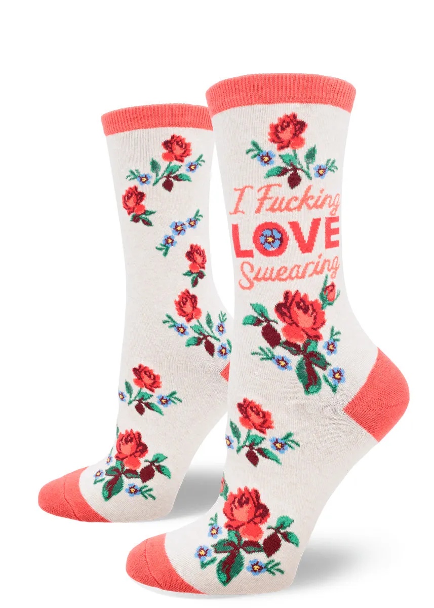 I Love Swearing Women's Socks