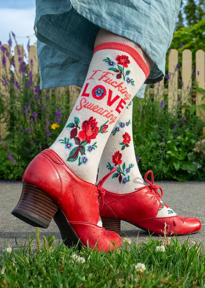 I Love Swearing Women's Socks