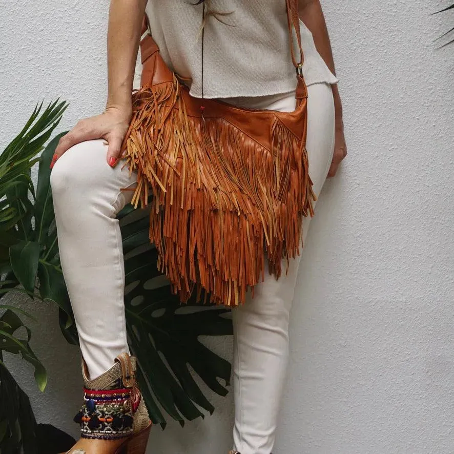 Leather Cross Bag / Cowgirl