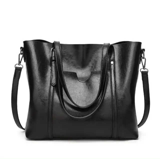 LOUISA - LEATHER TOTE BAG