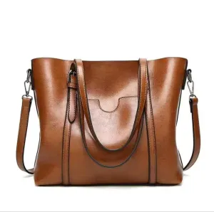 LOUISA - LEATHER TOTE BAG