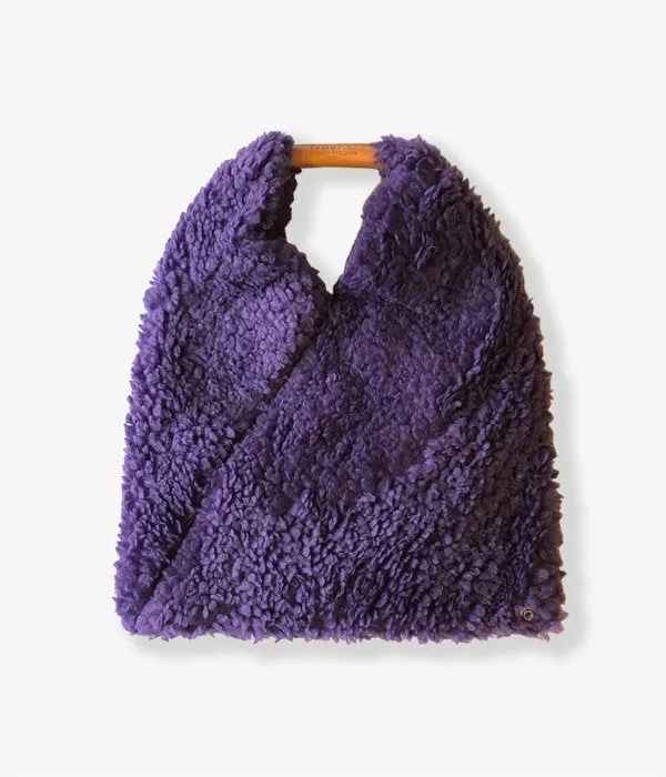MM6 MAISON MARGIELA/TEDDY JAPANESE TOTE BAG MINI(PURPLE)