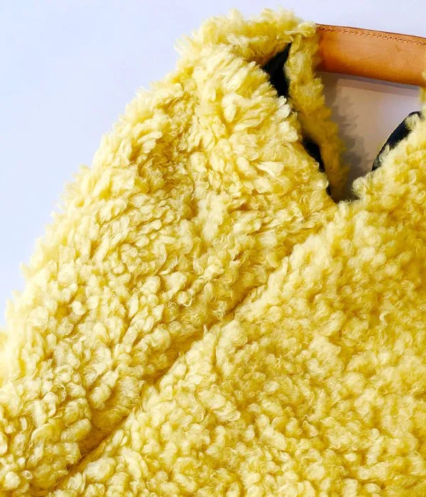 MM6 MAISON MARGIELA/TEDDY JAPANESE TOTE BAG MINI(YELLOW)