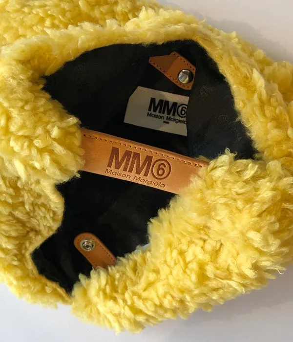 MM6 MAISON MARGIELA/TEDDY JAPANESE TOTE BAG MINI(YELLOW)