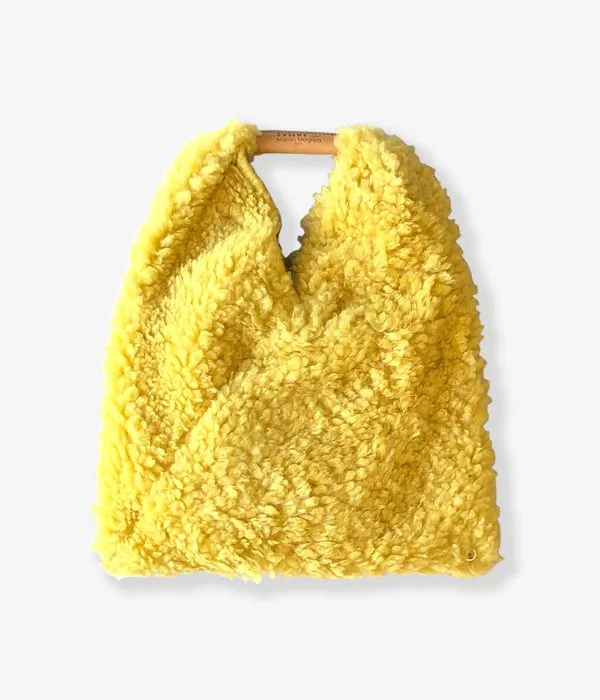 MM6 MAISON MARGIELA/TEDDY JAPANESE TOTE BAG MINI(YELLOW)