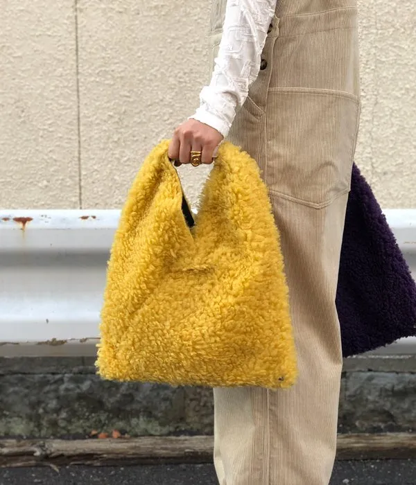 MM6 MAISON MARGIELA/TEDDY JAPANESE TOTE BAG MINI(YELLOW)