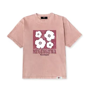 MUGUNGHWA FADE TEE (WASHED PINK)