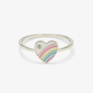 Pastel Vintage Heart Ring