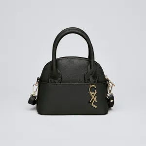 Petit sac bowling Bel-air en cuir