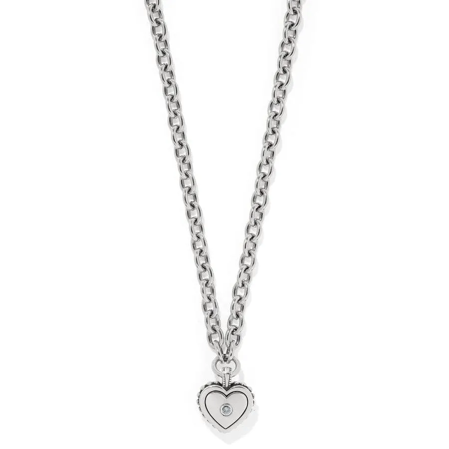 Pretty Tough Weave Heart Necklace