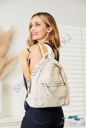 PU Leather Backpack