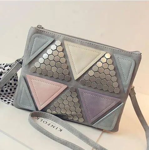 Rivet Clutch, Messenger Crossbody Bag, ipad sleeve