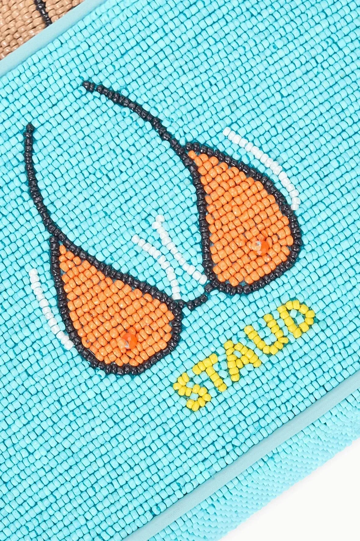 Staud Tommy Beaded Bag  - Beach Bum