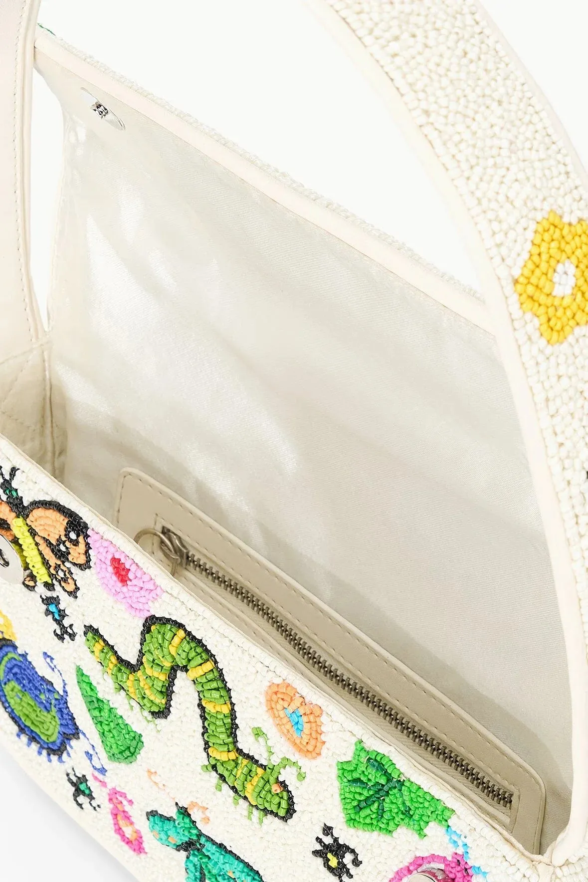 Staud Tommy Beaded Bag Bug Out