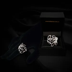 Sterling Silver Ring With Onyx-1pc