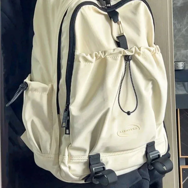 TAVIMART  -  Sweet Girls Japanese Ins Casual Trendy Backpacks Korean Chic Women Streetwear Students Rucksacks Preppy High-capacity Schoolbags