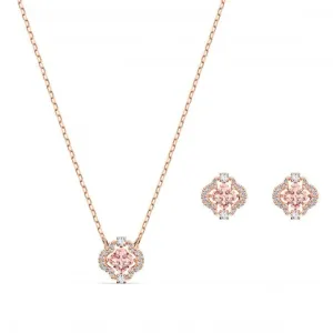 Timeless Cubic Zirconia Fancy Morganite Sparkling Set 5516488