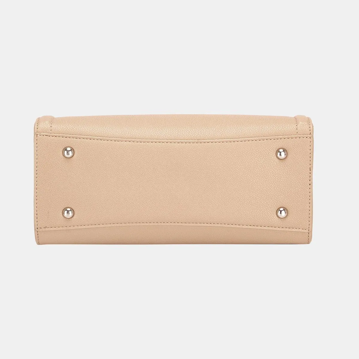 Tote Bag David Jones PU Leather Handbag Medium Zipper Bags