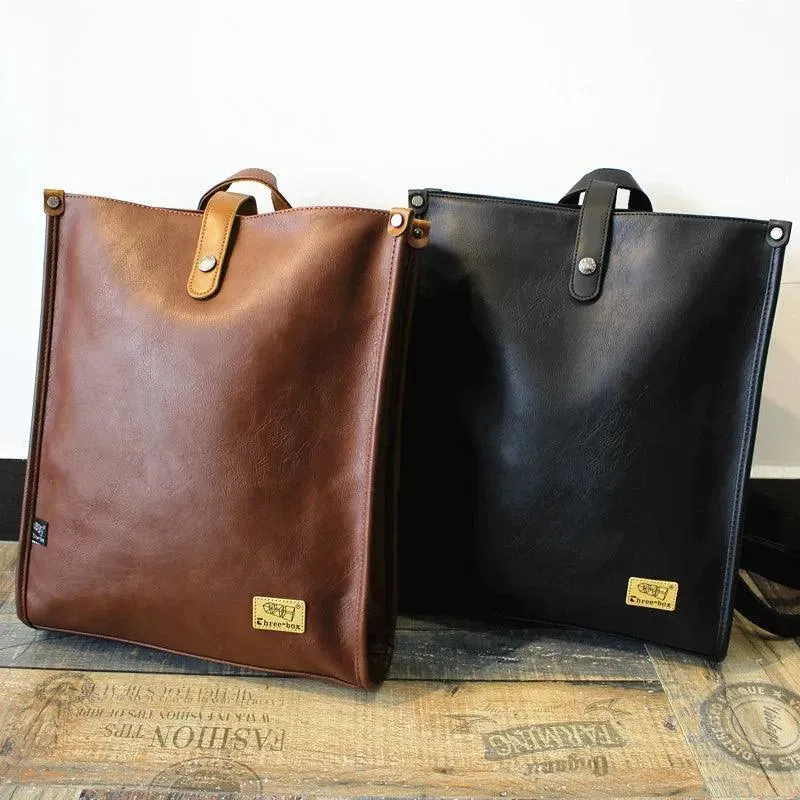 Trendy Japanese-Inspired PU Leather Backpack for Everyday Adventures